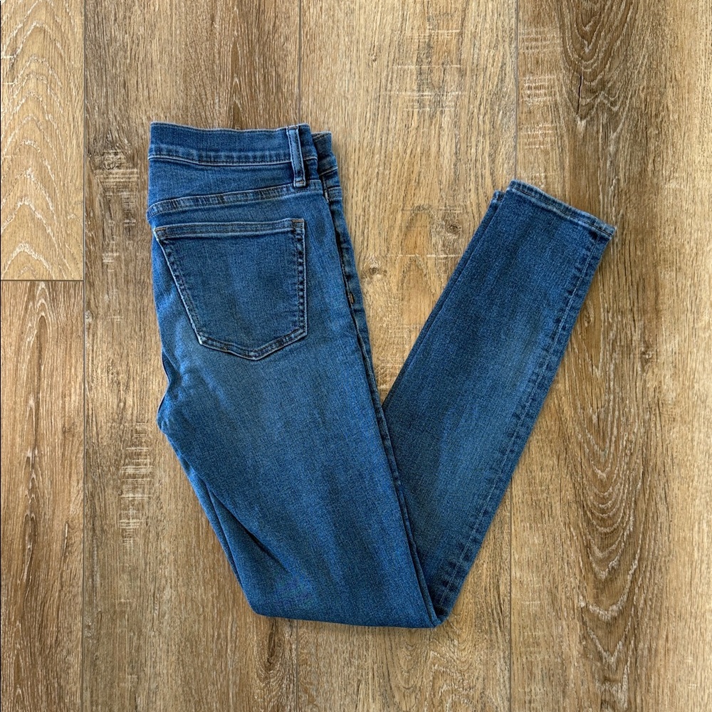 J. Crew Factory Women's Skinny Jeans in Blue
